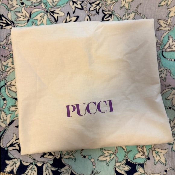 Emilio Pucci Terry Cloth Beach Tote Bag | Y2K Italian Designer Resort Print - Picture 5 of 8